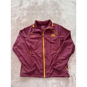 Minnesota Jacket Adult Nike Golden Gophers Storm Football Windbreaker Mens Sz L
